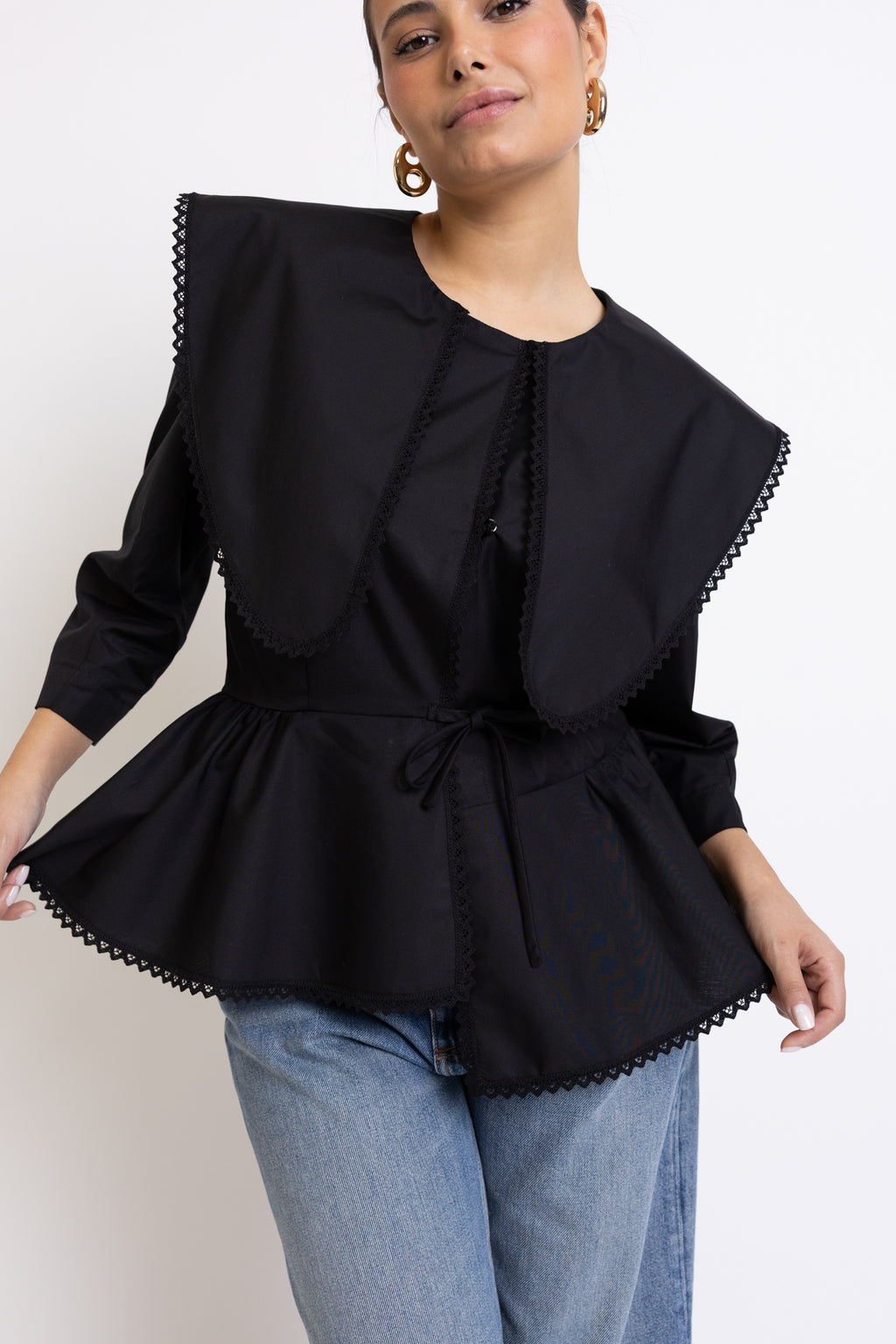 BLUSA OLIVIA PRETA
