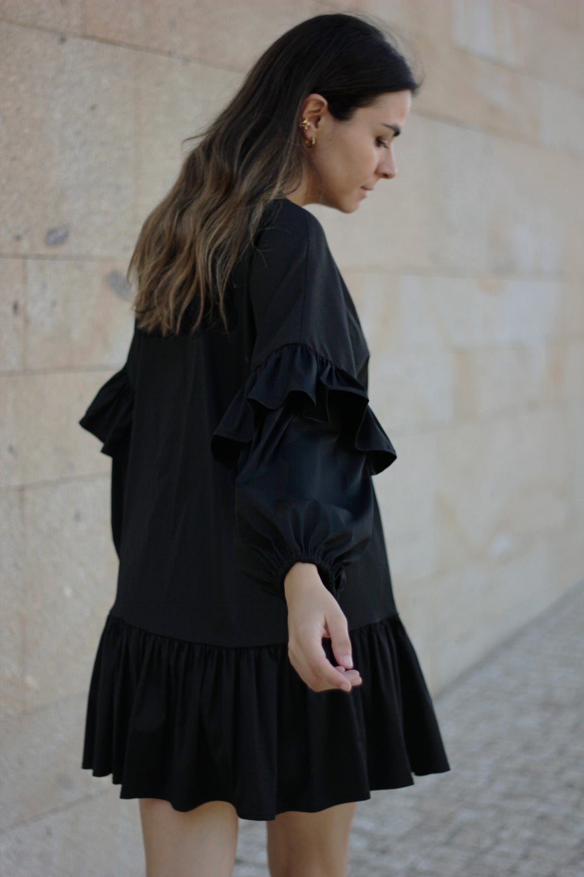 INES TUNIC BLACK