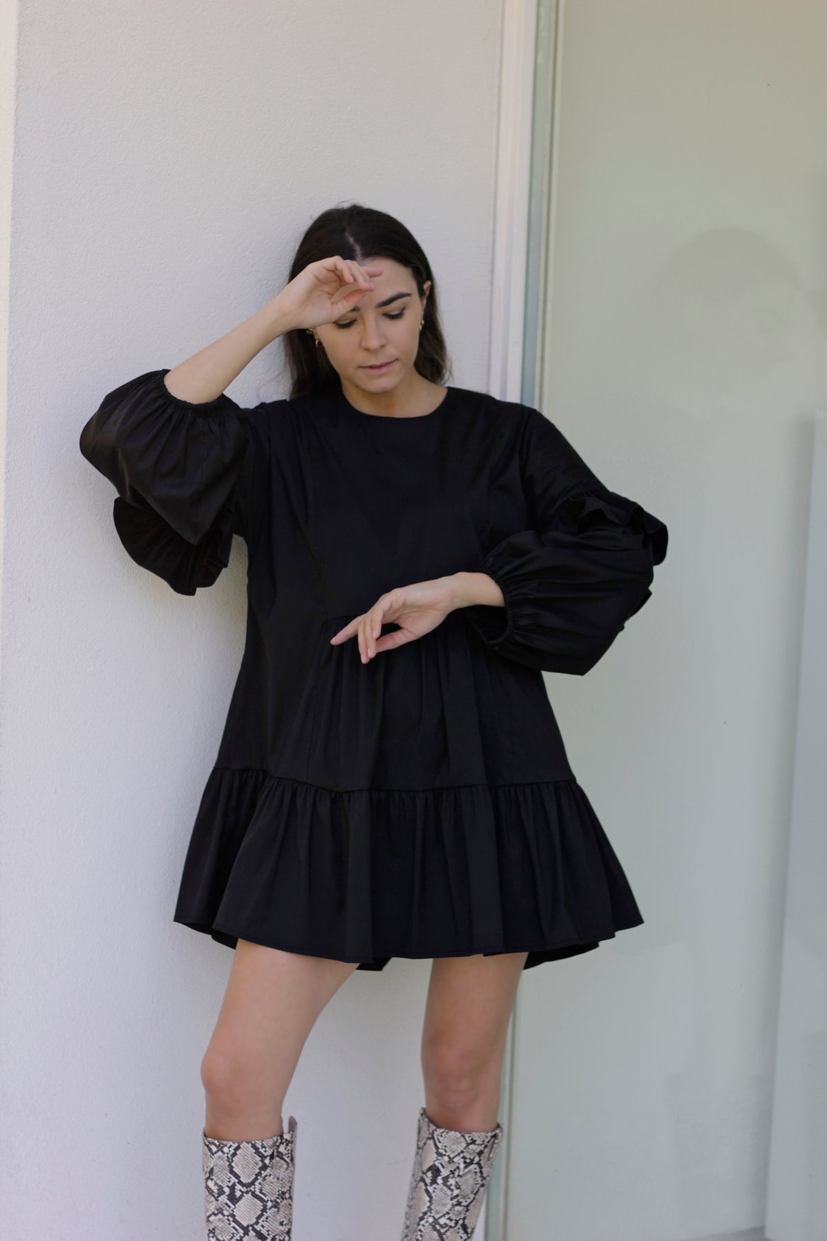 INES TUNIC BLACK