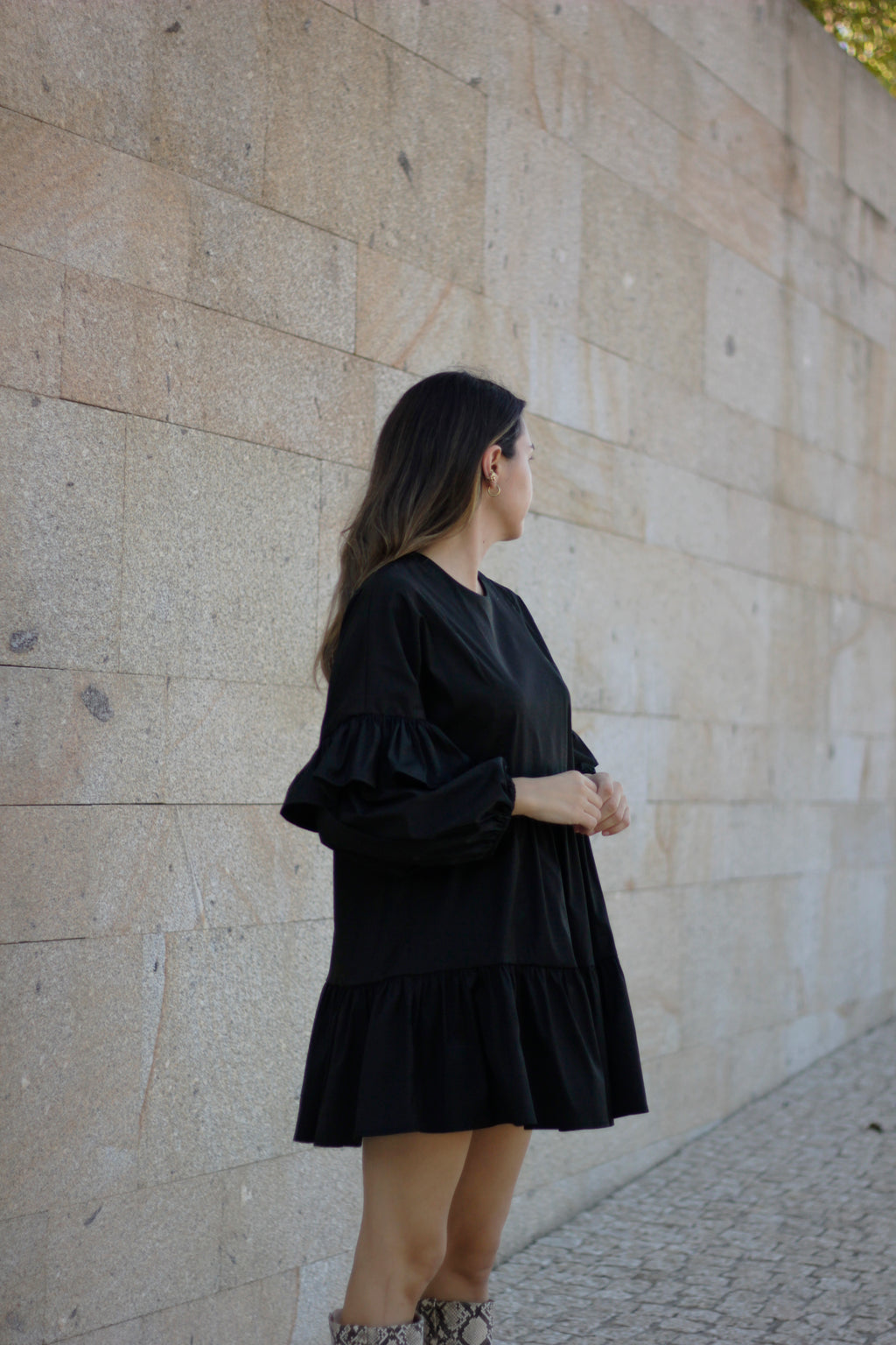 INES TUNIC BLACK