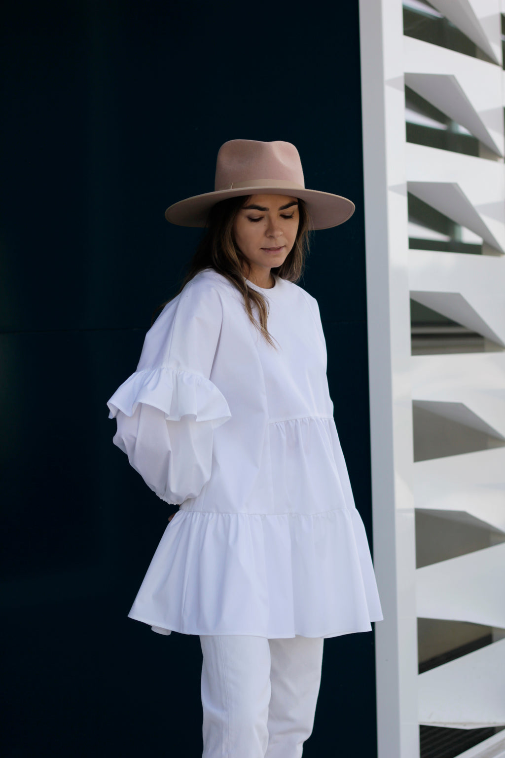 INES TUNIC WHITE