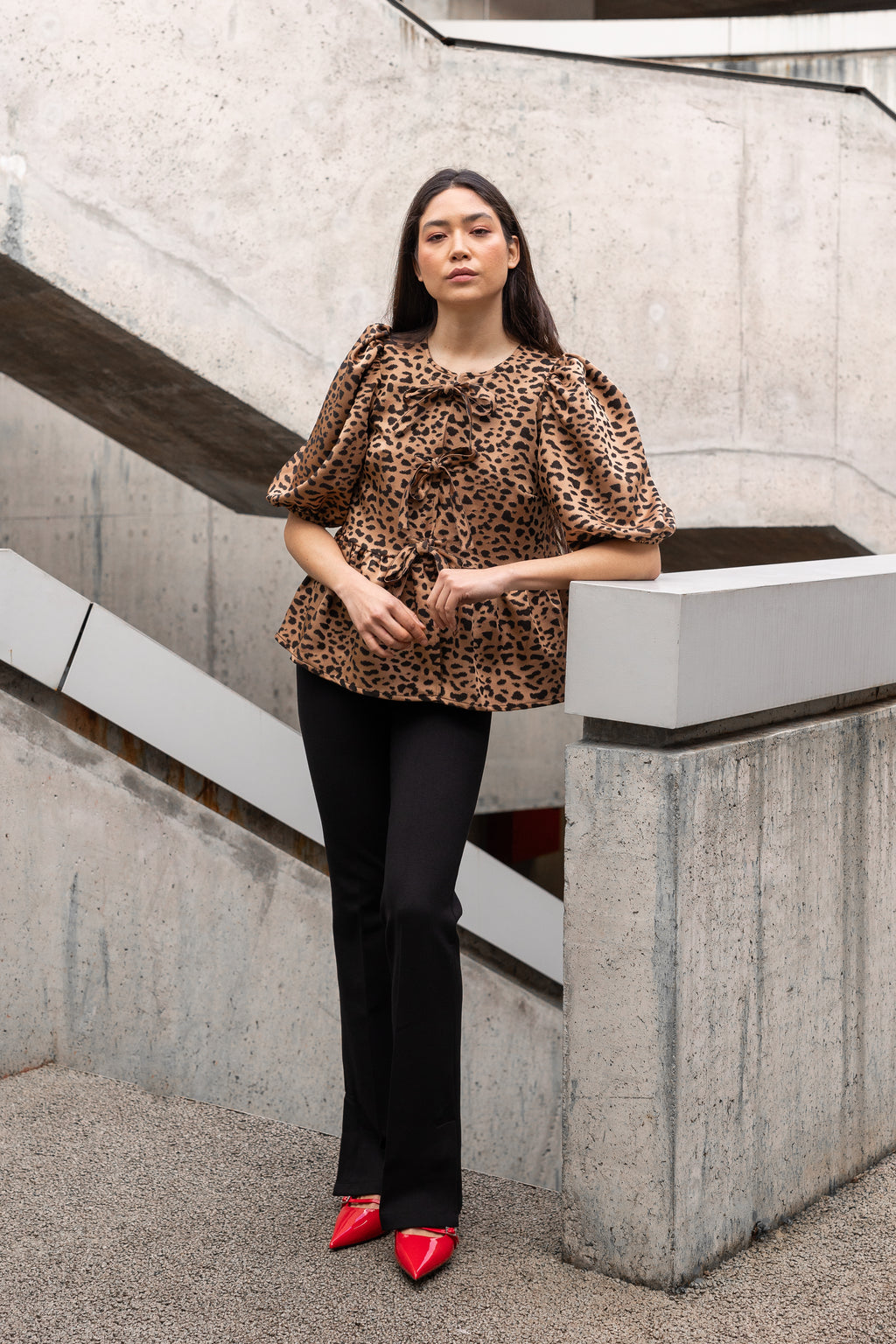 EMA BLOUSE CAMEL
