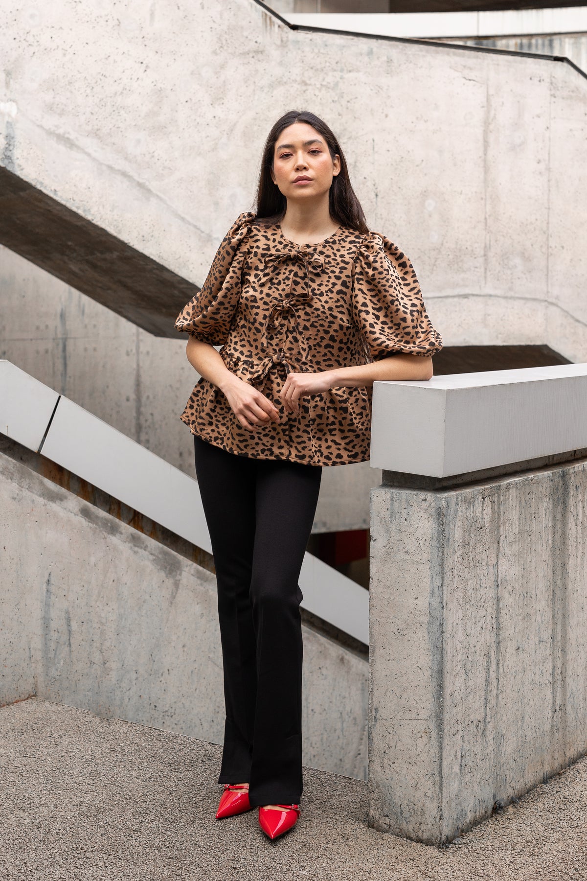 EMA BLOUSE CAMEL