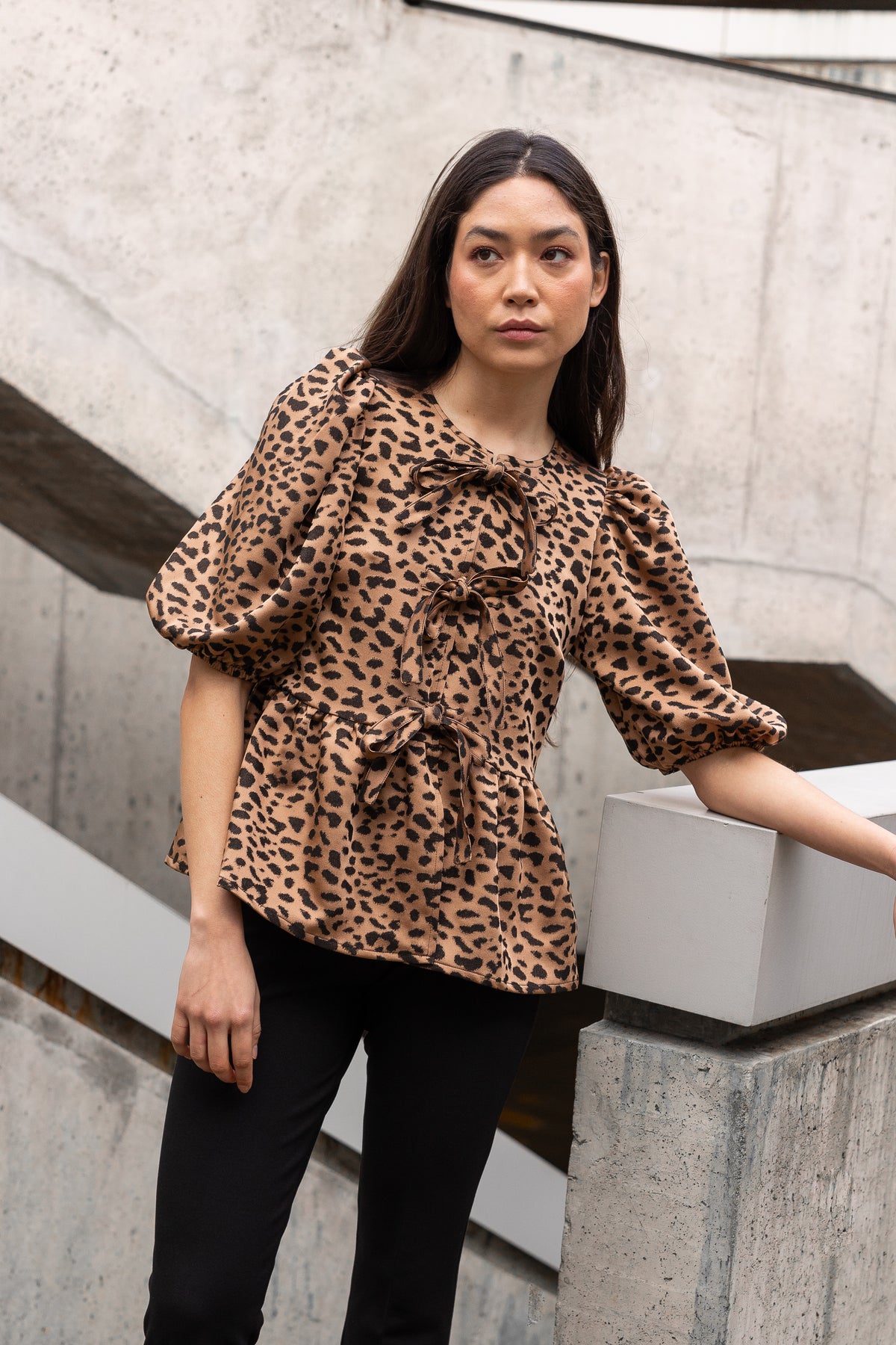 EMA BLOUSE CAMEL