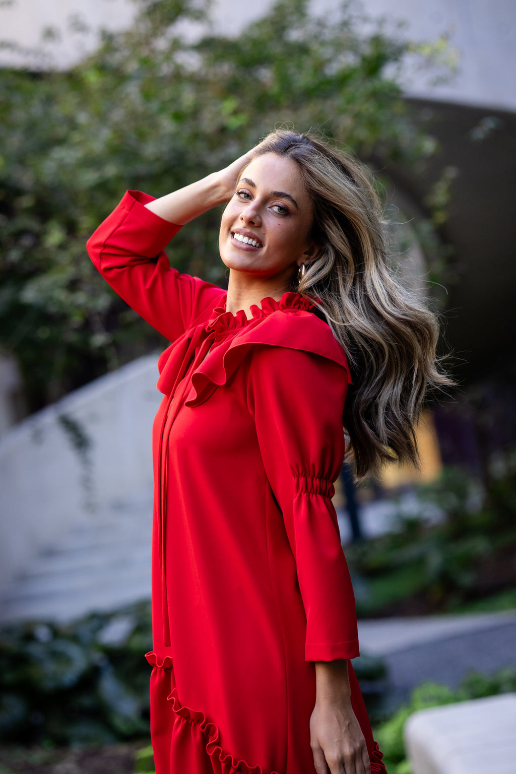 VESTIDO ARIANA VERMELHO