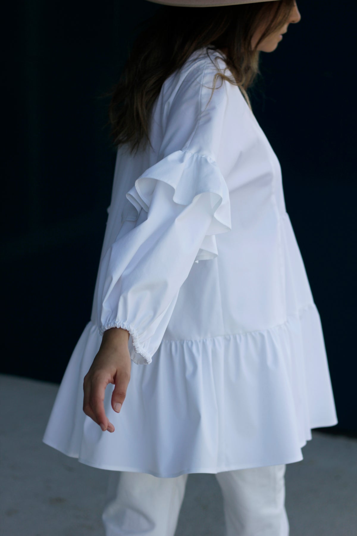 INES TUNIC WHITE